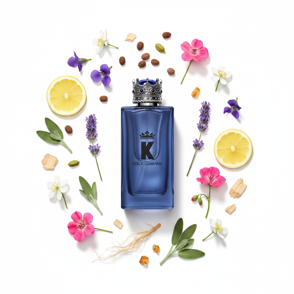 Dolce & Gabbana K - Ingredient Flat-lay
