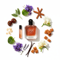 Emporio Armani Stronger With You Intensely - Ingredient Flat-lay