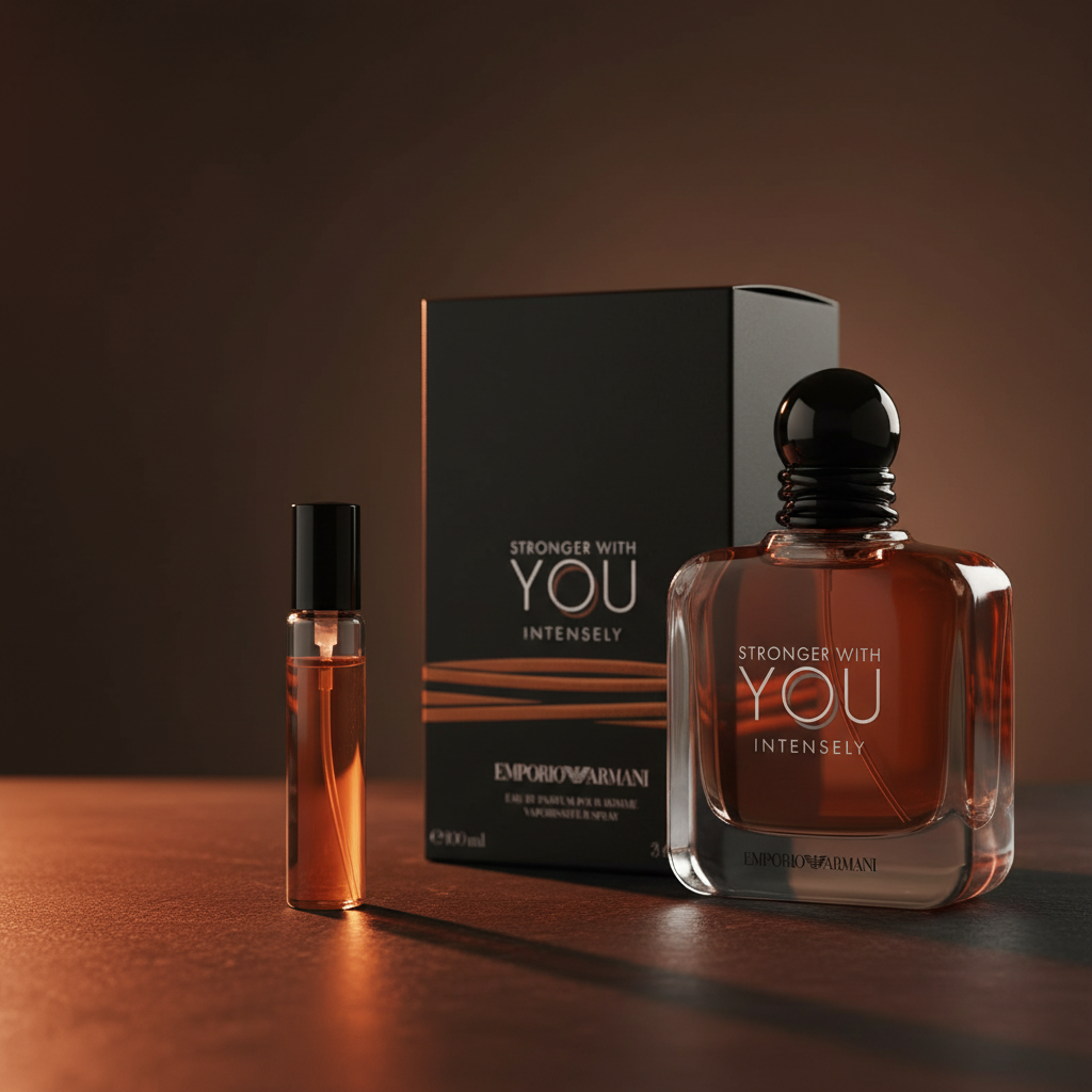 Emporio Armani Stronger With You Intensely EDP decant sample vial