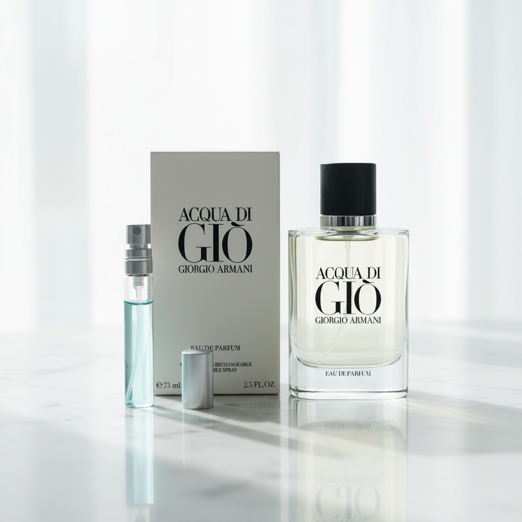 Giorgio Armani Acqua di Giò EDP decant sample vial