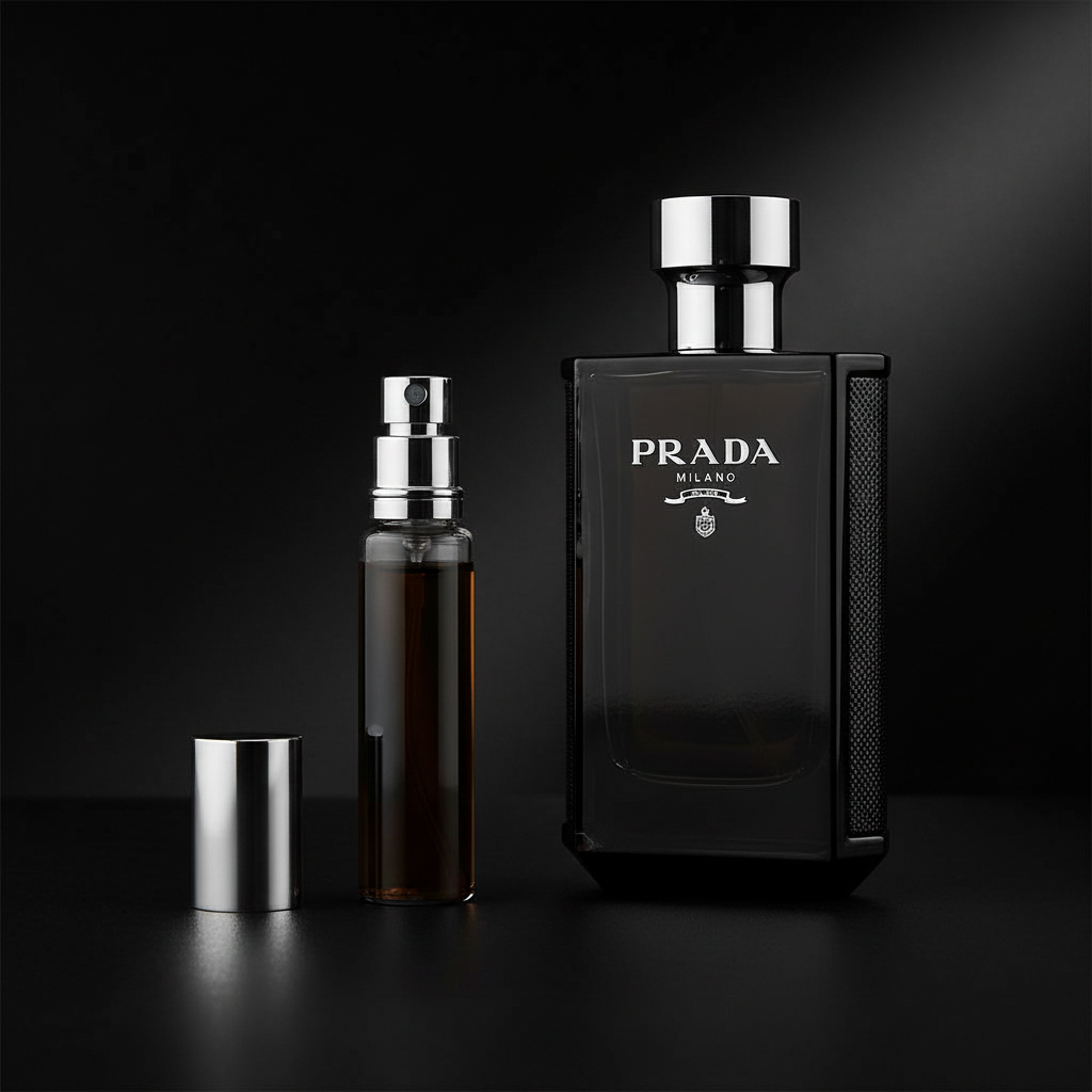 Prada L'Homme Intense EDP decant sample vial
