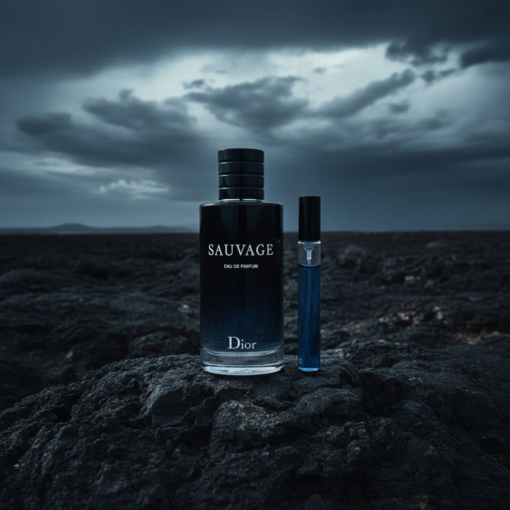 Dior Sauvage EDP decant sample vial