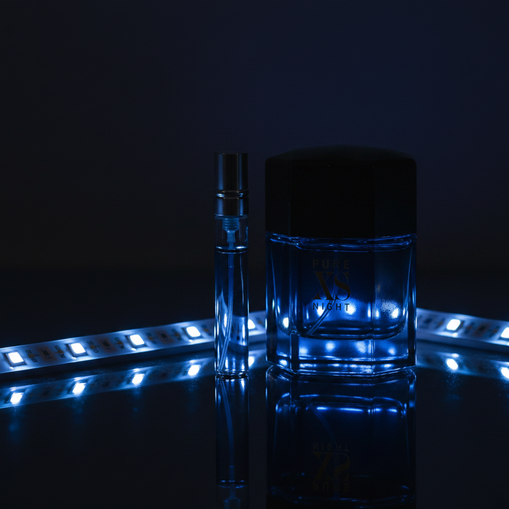 Paco Rabanne Pure XS Night EDP decant sample vial