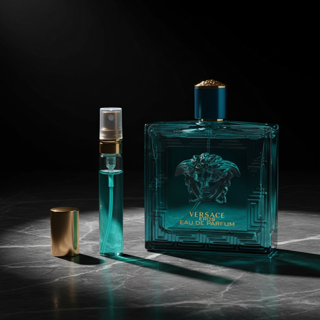 Versace Eros EDP decant sample vial