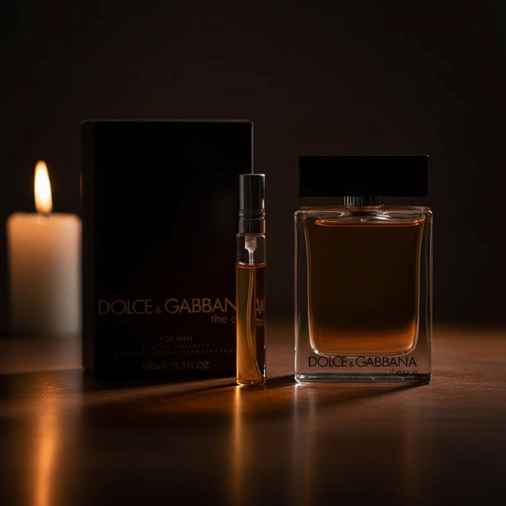 Dolce & Gabbana The One for Men EDT decant sample vial